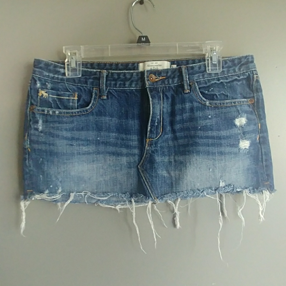 Abercrombie jean skirt